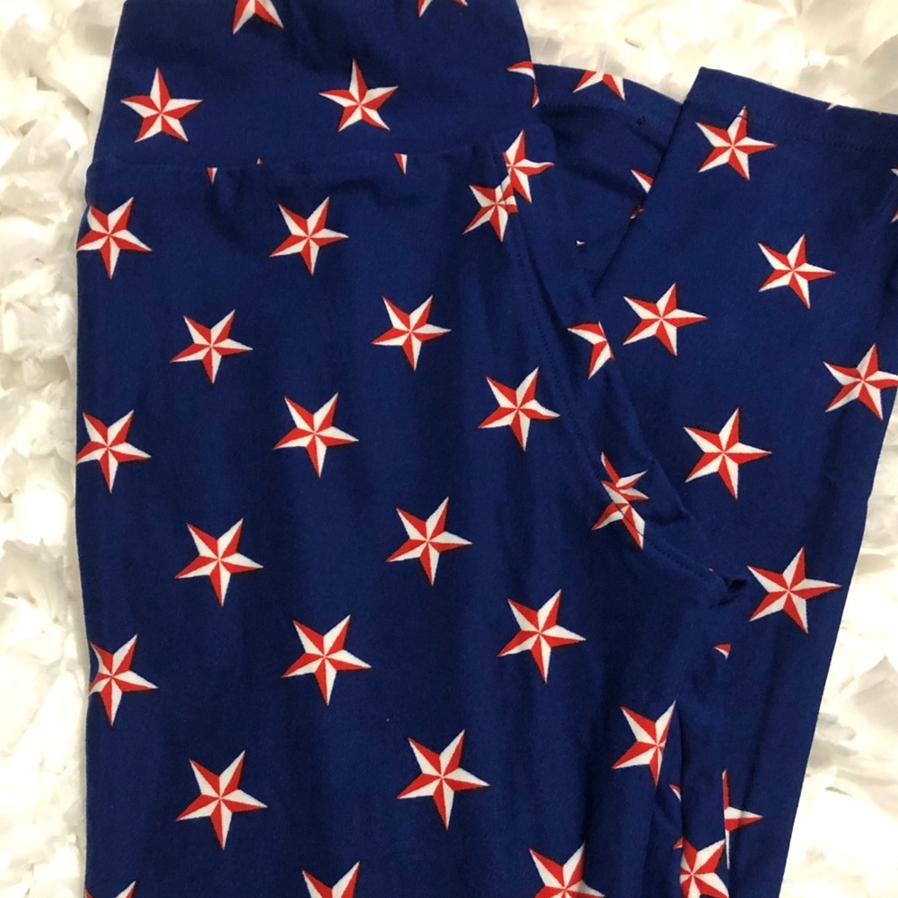 LulaRoe Tween Leggings Fourth of July